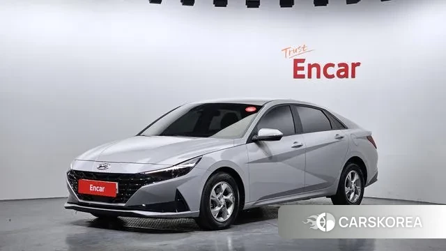 Hyundai Avante (CN7) 2020 Серебристо-серый из Кореи