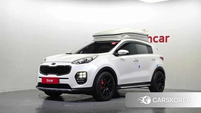 Kia Sportage 4th Generation 2018 Белый из Кореи