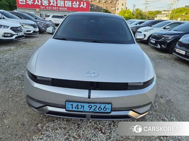 Hyundai Ionic 5 2021 Серебристо-серый из Кореи