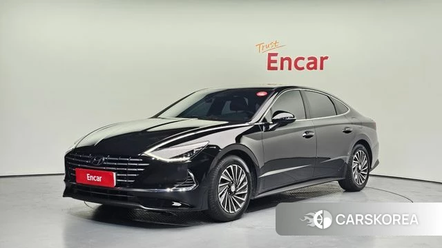 Hyundai Sonata Hybrid (DN8) 2021 Черный из Кореи