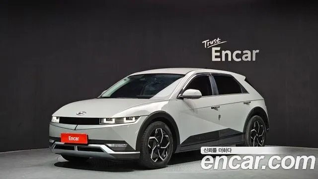 Hyundai Ionic 5 2021 Серебристо-серый из Кореи