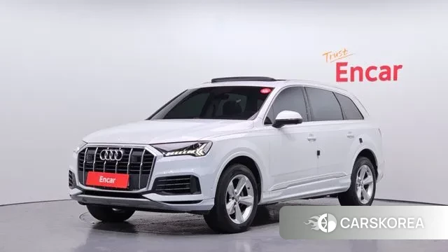 Audi Q7 (4M) 2020 Белый из Кореи