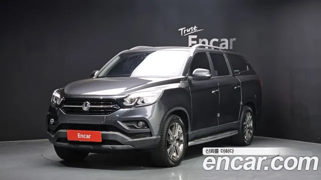Ssangyong Rexton Sports 2018 Серый из Кореи