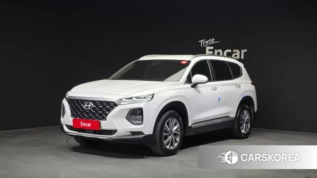 Hyundai Santa Fe TM 2020 Белый из Кореи