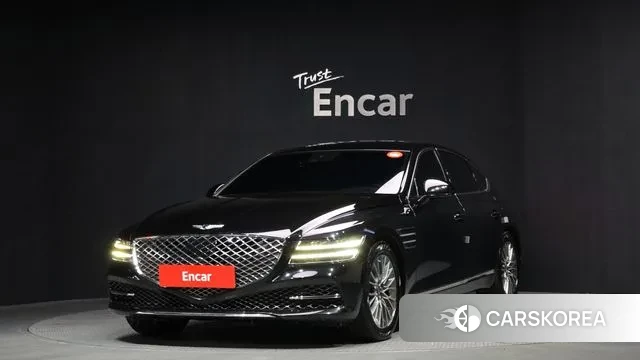 Genesis G80 (RG3) 2021 Черный из Кореи