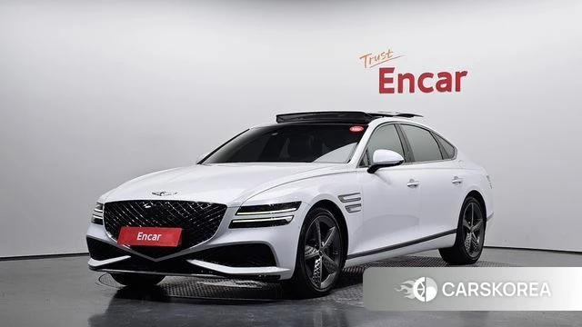 Genesis G80 (RG3) 2021 Белый из Кореи