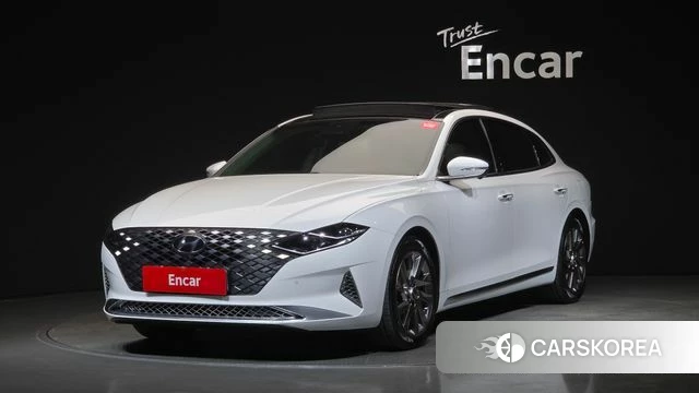 Hyundai The New Grandeur IG Hybrid 2022 Белый из Кореи
