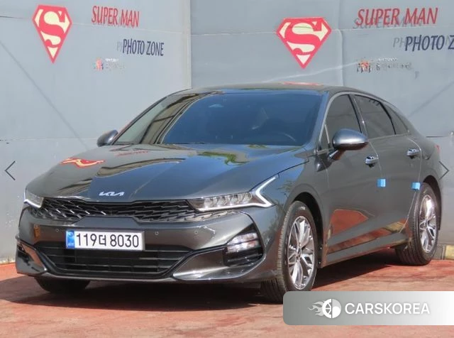 Kia K5 3rd generation 2023 Серый из Кореи
