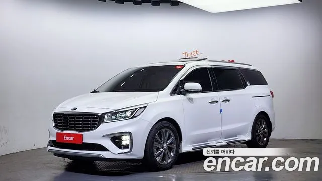 Kia The New Carnival 2019 Белый из Кореи