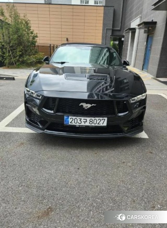 Ford Mustang 7th Generation 2024 Черный из Кореи