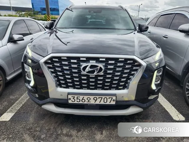 Hyundai Palisade 2021 Черный из Кореи