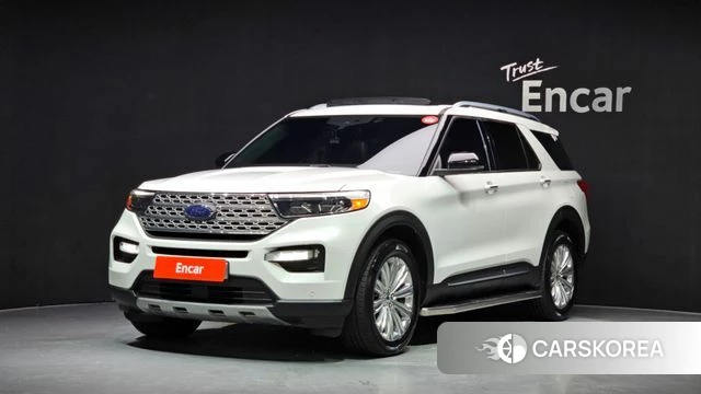 Ford Explorer 6th Generation 2022 Белый из Кореи