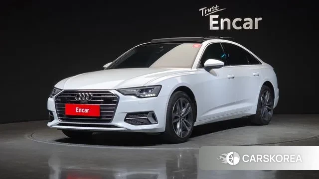 Audi A6 (C8) 2022 Белый из Кореи