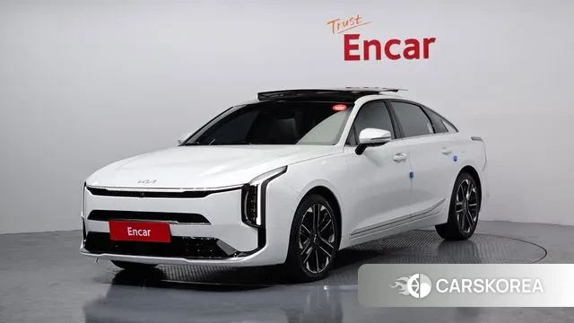 Kia The New K8 Hybrid 2024 Белый из Кореи