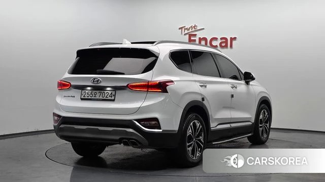 Hyundai Santa Fe TM 2019 Белый из Кореи