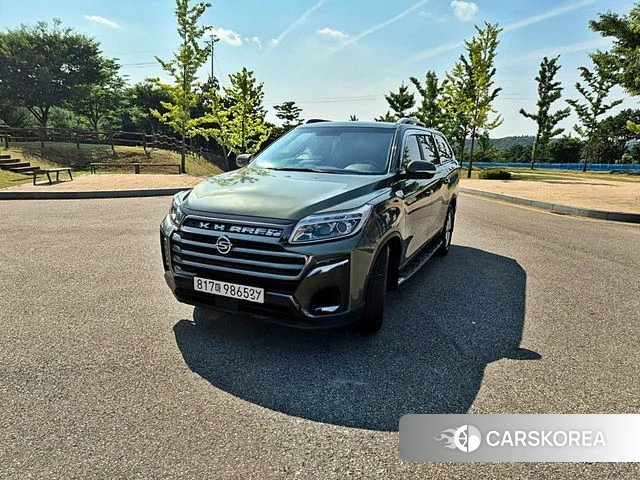 Ssangyong The New Rexton Sport 2023 Темно-зеленый из Кореи