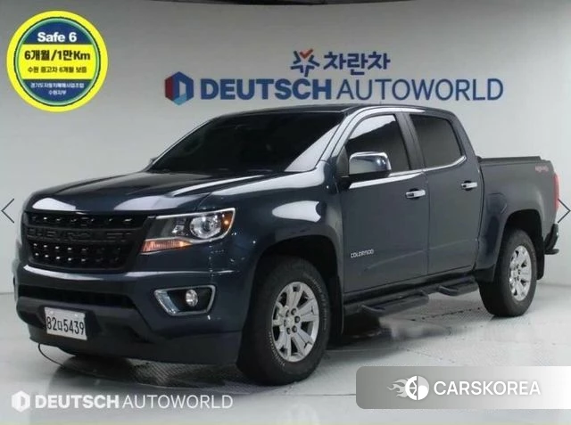 Chevrolet (GM Daewoo) Colorado 2020 Серый из Кореи