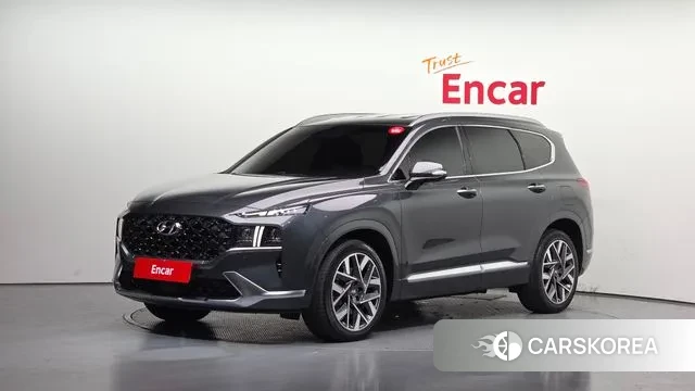 Hyundai The New Santa Fe 2020 Серый из Кореи