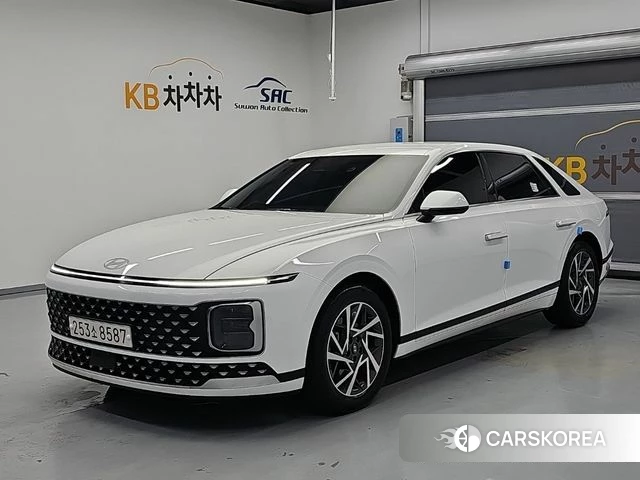 Hyundai Grandeur (GN7) 2024 Белый из Кореи