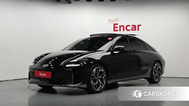 Hyundai Ionic 6 2022 Черный из Кореи