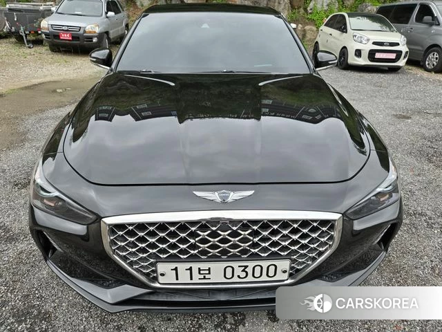 Genesis G70 2019 Черный из Кореи