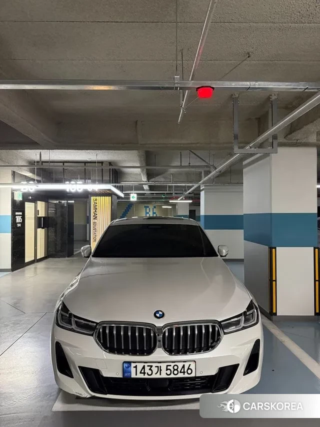 BMW 6 Series GT (G32) 2023 Белый из Кореи