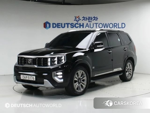 Kia Mohave Master 2021 Черный из Кореи
