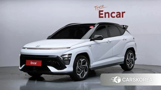 Hyundai Kona (SX2) 2023 Белый из Кореи
