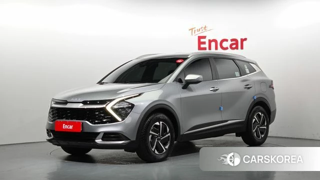 Kia Sportage 5th Generation Hybrid 2022 Серебристо-серый из Кореи