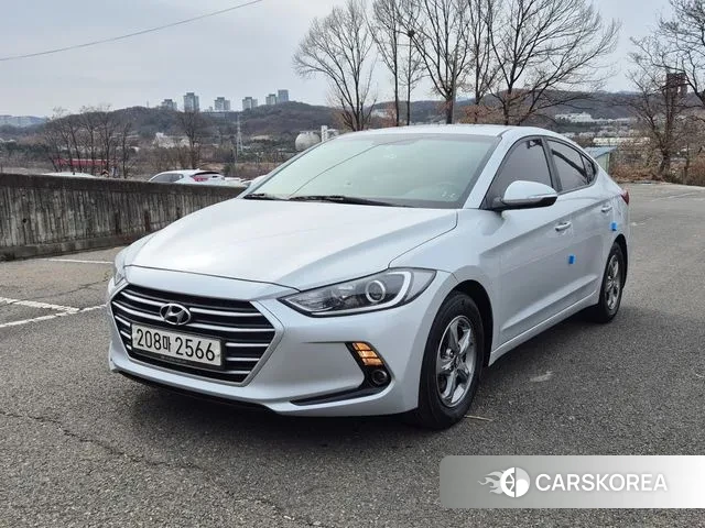 Hyundai Avante AD 2018 Серебряный из Кореи