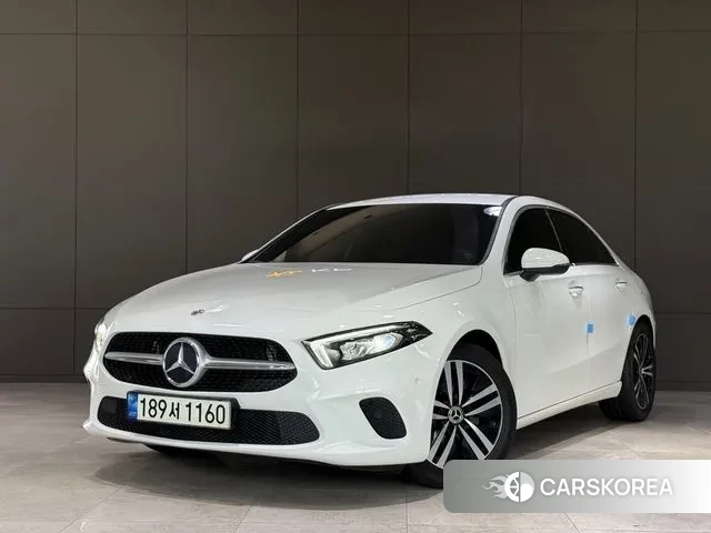 Mercedes-Benz A-Class W177 2021 Белый из Кореи