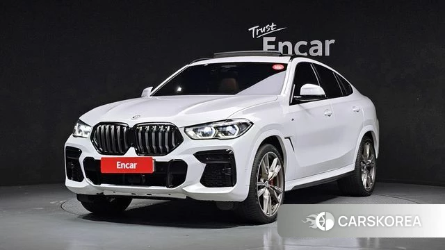 BMW X6 (G06) 2023 Белый из Кореи