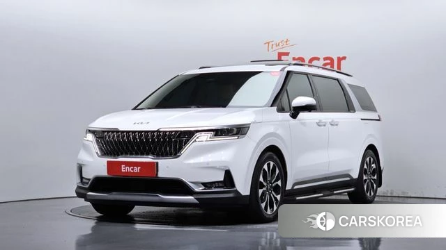 Kia Carnival 4th generation 2021 Белый из Кореи