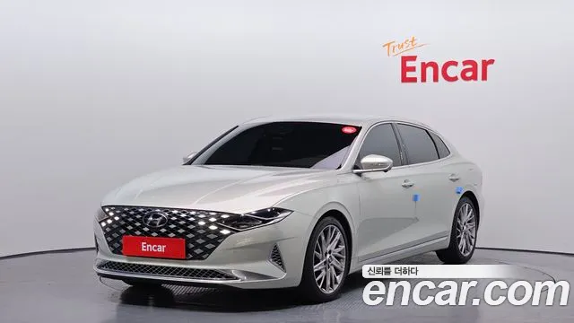 Hyundai The New Grandeur IG 2020 Серебристо-серый из Кореи