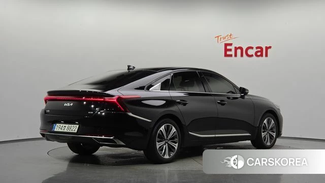 Kia K8 Hybrid 2022 Черный из Кореи