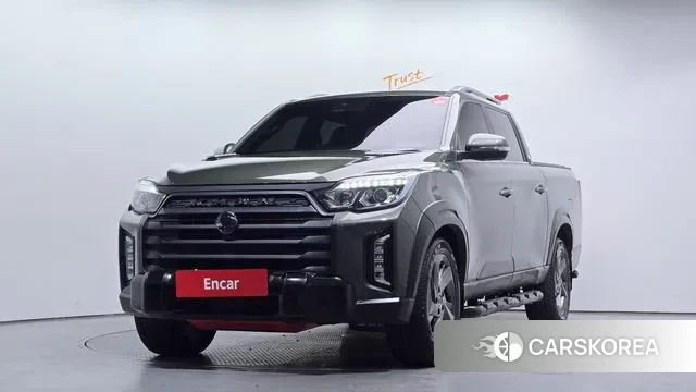 Ssangyong The New Rexton Sports Cannes 2024 Темно-зеленый из Кореи