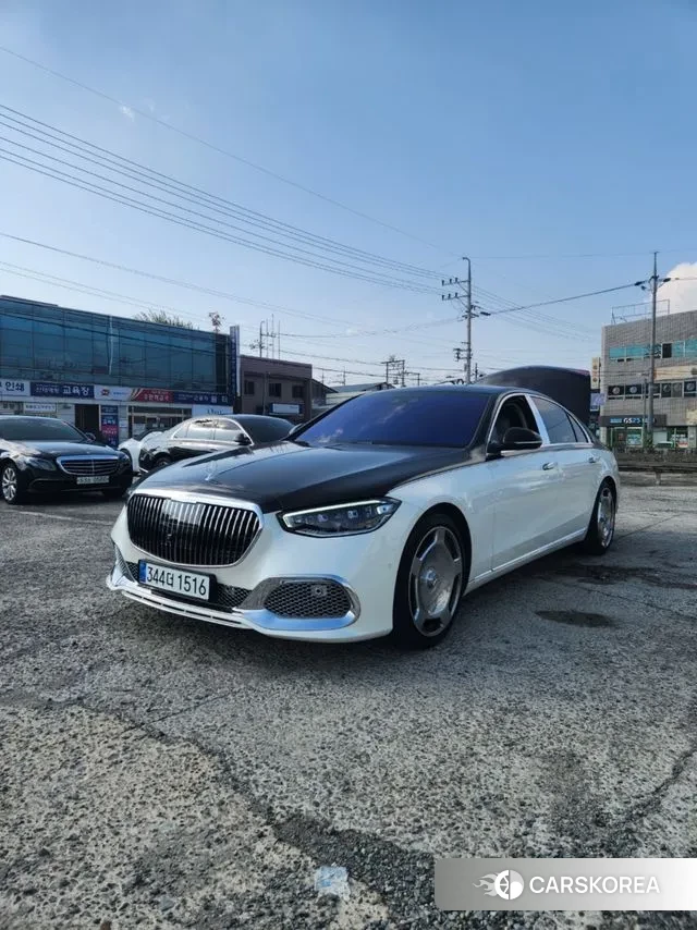 Mercedes-Benz S-Class W223 2022 Белый из Кореи