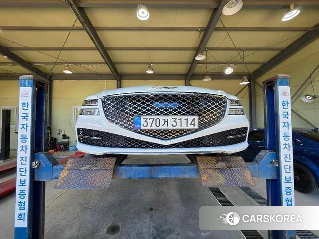Genesis G80 (RG3) 2021 Белый из Кореи