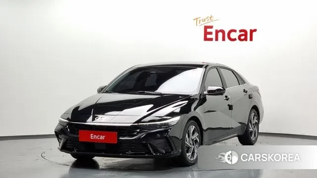 Hyundai The New Avante (CN7) 2023 Черный из Кореи