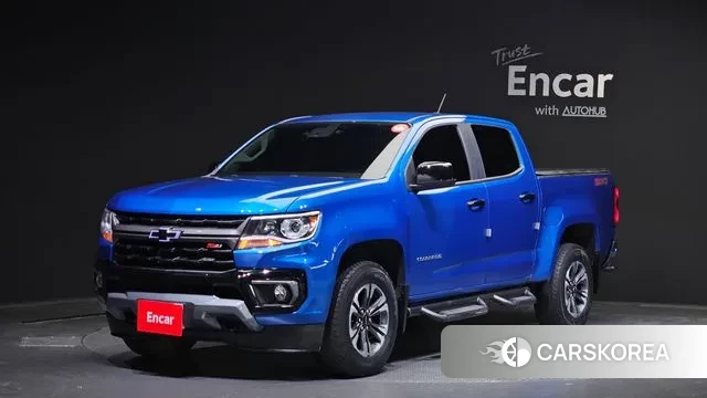 Chevrolet (GM Daewoo) Real New Colorado 2021 Синий из Кореи
