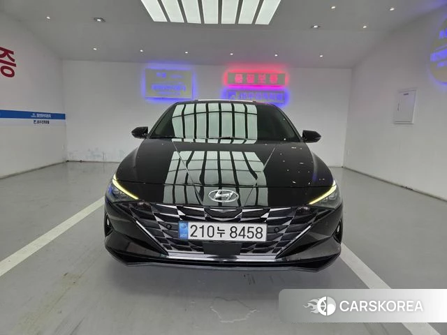 Hyundai Avante (CN7) 2021 Черный из Кореи