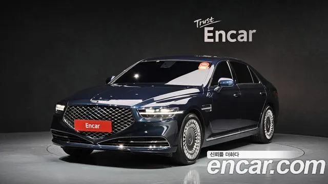 Genesis G90 2021 Синий из Кореи