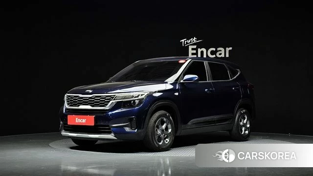 Kia Seltos 2019 Синий из Кореи