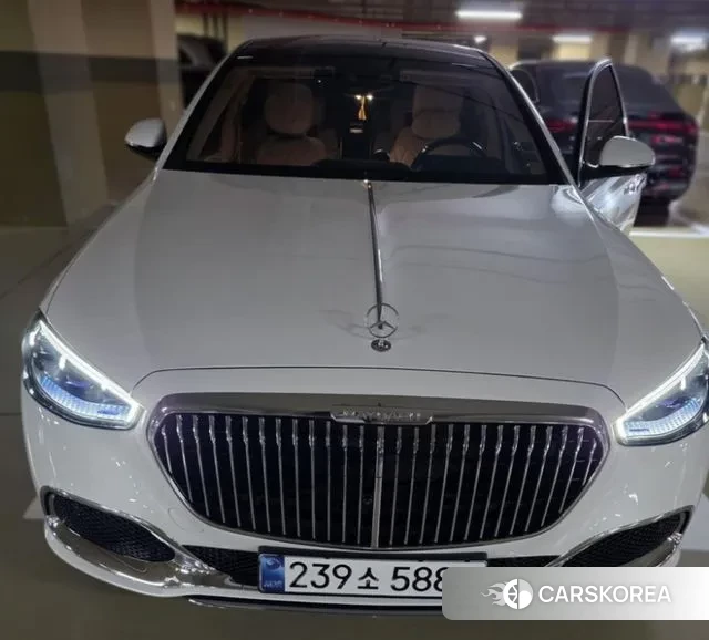 Mercedes-Benz S-Class W223 2024 Белый из Кореи