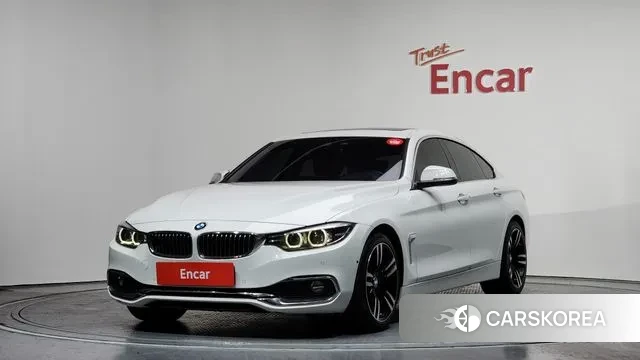 BMW 4 Series (F32) 2018 Белый из Кореи