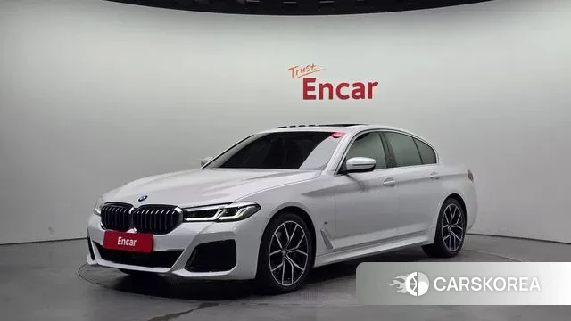 BMW 5 Series (G30) 2021 Белый из Кореи