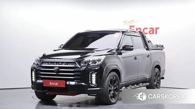 Ssangyong The New Rexton Sports Cannes 2022 Черный из Кореи