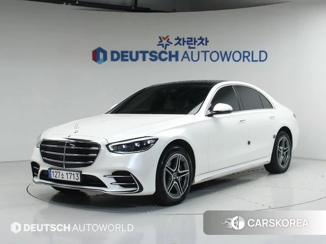 Mercedes-Benz S-Class W223 2022 Белый из Кореи