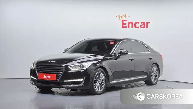 Genesis EQ900 2018 Черный из Кореи