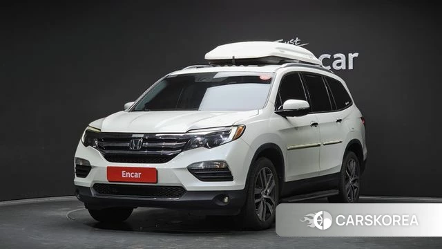 Honda Pilot 3rd generation 2018 Белый из Кореи